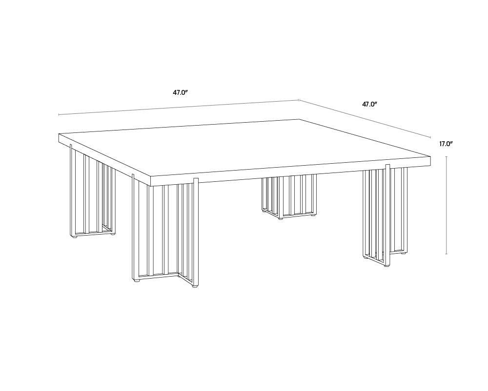 A wireframe image of the product with dimensions shown