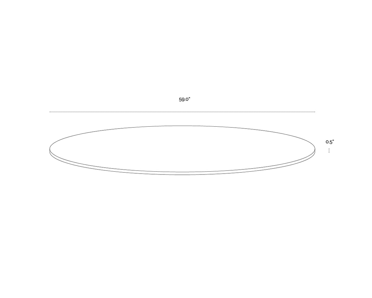 A wireframe image of the product with dimensions shown