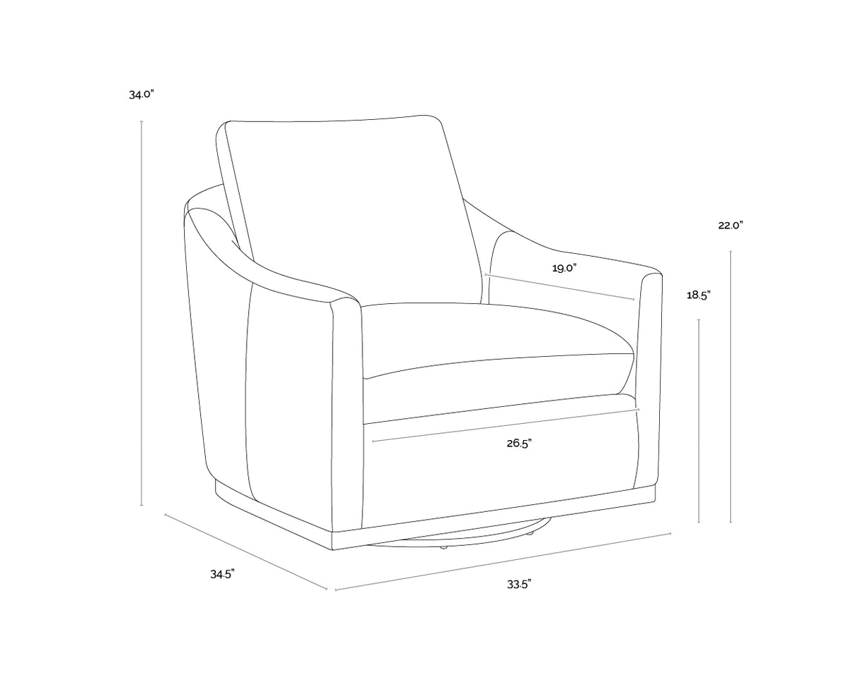 A wireframe image of the product with dimensions shown